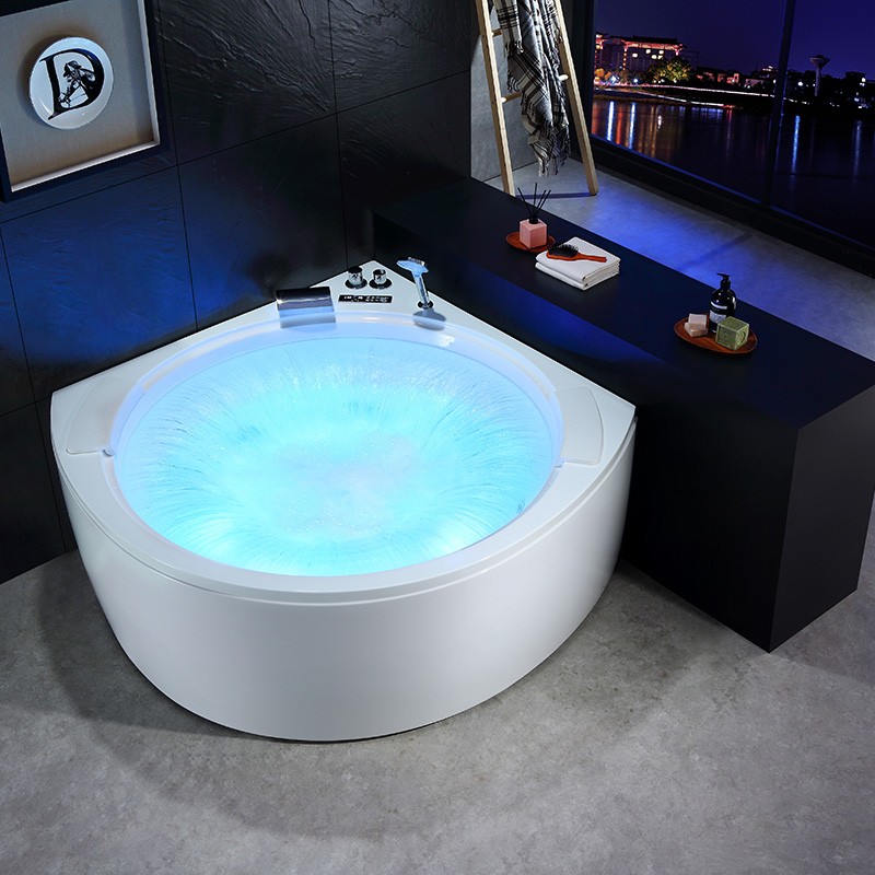 Bồn tắm sục jacuzzi góc